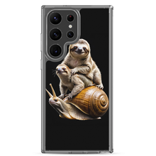 Sloth Riding A Snail Samsung Case