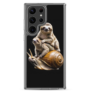 Sloth Riding A Snail Samsung Case