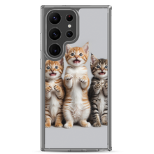 Funny Tripple Cats Samsung Case