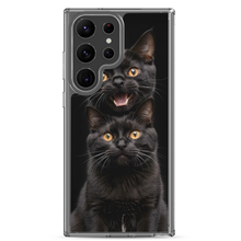 Two Black Cats Follows Samsung Case