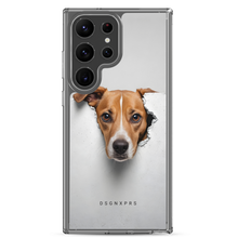 Funny Sad Dog Peep Samsung Case