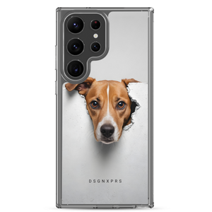 Funny Sad Dog Peep Samsung Case