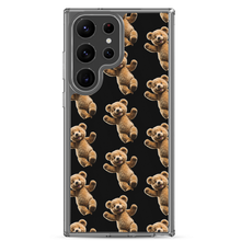 Happy Teddy Bear Pattern Samsung Case