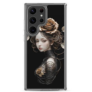 Lady Rose Copper Wire Art Samsung Case