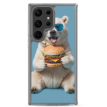 Polar Bear and Burger Samsung Case