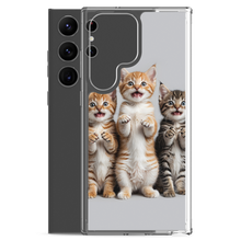 Funny Tripple Cats Samsung Case