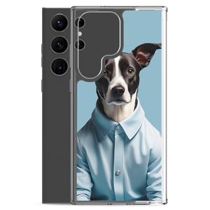 Sad Dog Blue Samsung Case