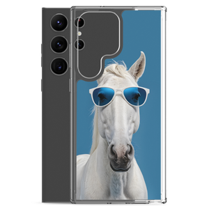 Cool Blue Horse Samsung Case