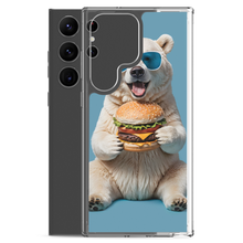 Polar Bear and Burger Samsung Case