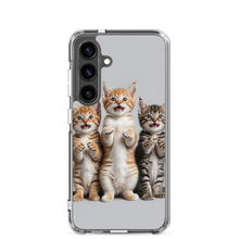 Funny Tripple Cats Samsung Case