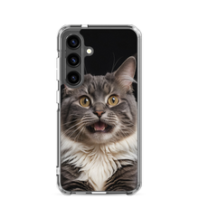 Shocked Cat Face Samsung Case