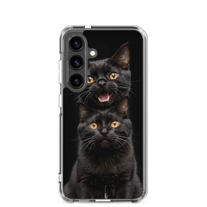 Two Black Cats Follows Samsung Case