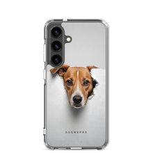 Funny Sad Dog Peep Samsung Case