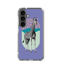 Giraffe Zebra Purple Samsung Case