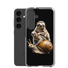 Sloth Riding A Snail Samsung Case