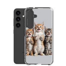 Funny Tripple Cats Samsung Case