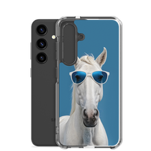 Cool Blue Horse Samsung Case