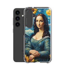 Monalisa Painting in Van Gogh Style Samsung Case