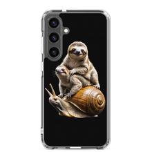 Sloth Riding A Snail Samsung Case