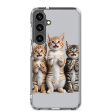 Funny Tripple Cats Samsung Case