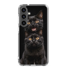 Two Black Cats Follows Samsung Case