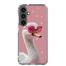 Cute Pink Swan Samsung Case