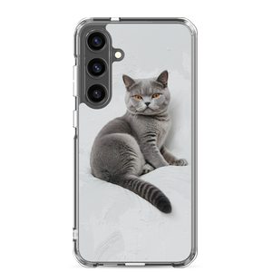 Relaxing British Shorthair Cat Samsung Case