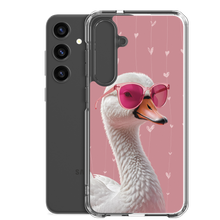 Cute Pink Swan Samsung Case