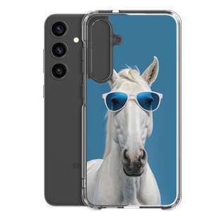 Cool Blue Horse Samsung Case