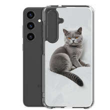 Relaxing British Shorthair Cat Samsung Case