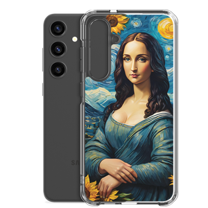 Monalisa Painting in Van Gogh Style Samsung Case