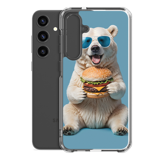 Polar Bear and Burger Samsung Case