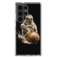 Sloth Riding A Snail Samsung Case