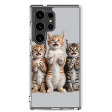 Funny Tripple Cats Samsung Case