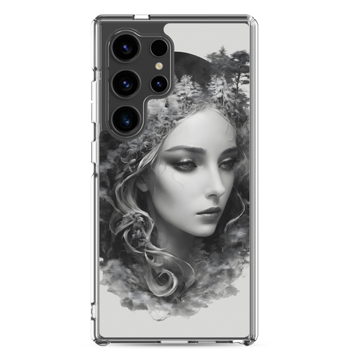 Grayscale Gaia Samsung Case