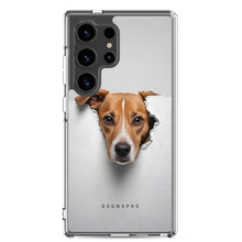 Funny Sad Dog Peep Samsung Case