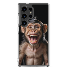 Happy Monkey Black Samsung Case