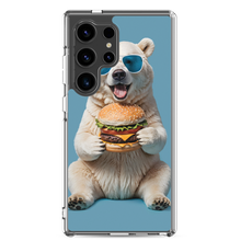 Polar Bear and Burger Samsung Case