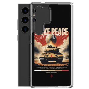 Make Peace Stop War Tank Samsung Case