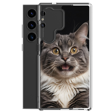 Shocked Cat Face Samsung Case