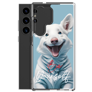 Cute Dog Be Yourself Samsung Case