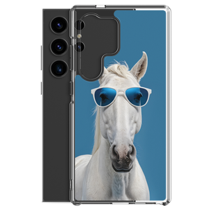 Cool Blue Horse Samsung Case