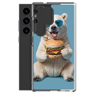 Polar Bear and Burger Samsung Case