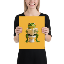 Frog Poop Poster Print Art