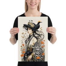 Mrs. Flora and Fauna Poster Print Art