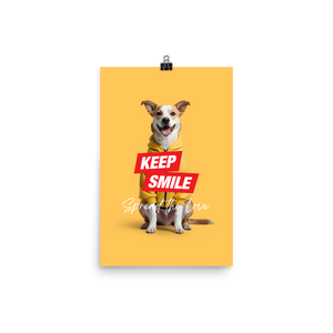 Good Boy Yellow Poster Print Art