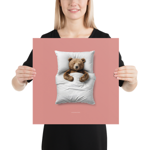 Sleeping Bear Poster Print Art