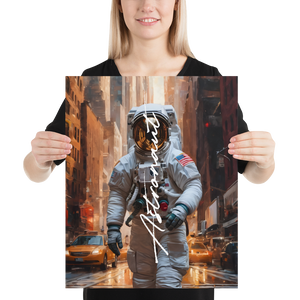 Astronaut Urban Poster Print