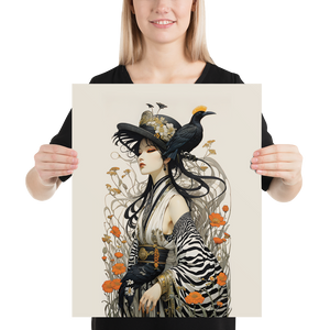 Mrs. Flora and Fauna Poster Print Art