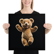 Happy Teddy Bear Poster Print Art